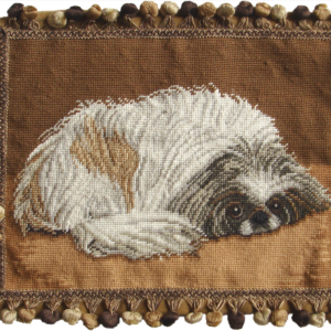 Pekingese Needlepoint Pillow