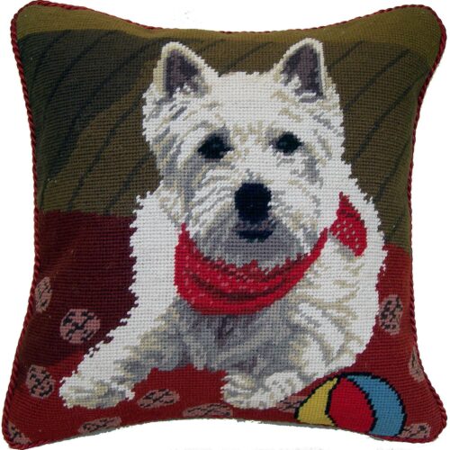 Westie Dog Pillow