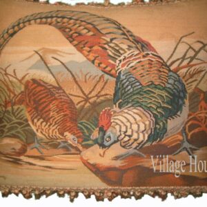 Pheasant Aubusson Weave II Needlepoint Pillow