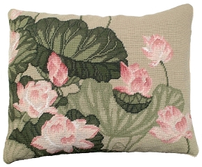 Lotus flower Needlepoint