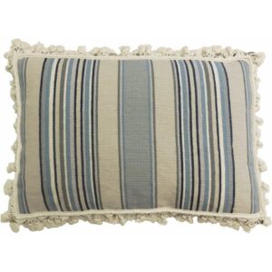 Bloe Stripped Needlepoint Pillow