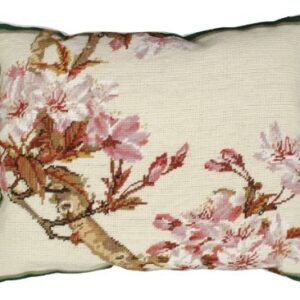 Floral Needlepoint pillow