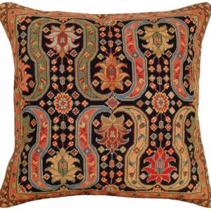 Geometric Needlepoint Pillow