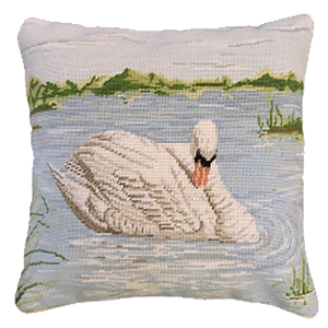 Bird Needlepoint Pillows