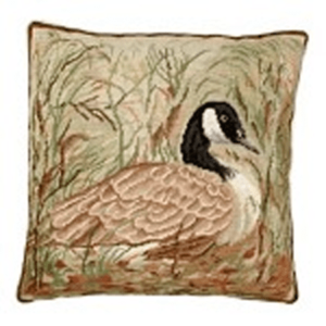 Canada goose Needlepoint Pillow