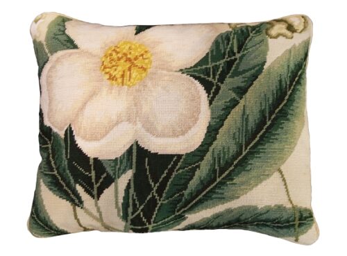 floral Needlepoint pillow