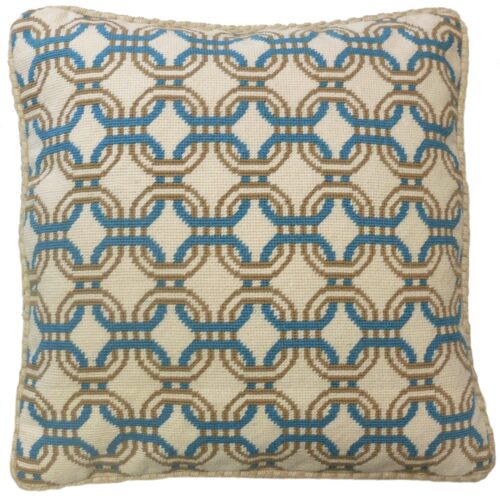 Geometric Patterned Pillow