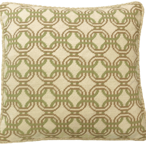 Gold Geometric Pillow