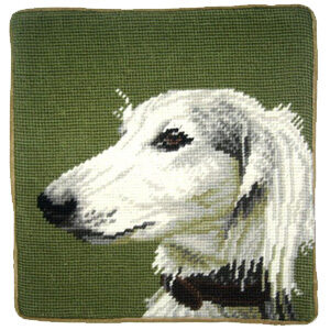 Dog Needlepoint Pillows