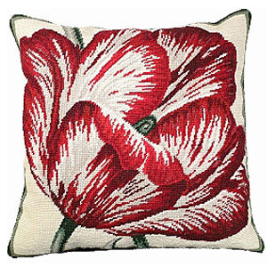 Floral Needlepoint Pillows