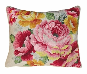 Grace Needlepoint Pillow