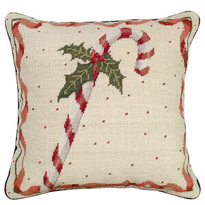 Holiday Needlepoint Pillows