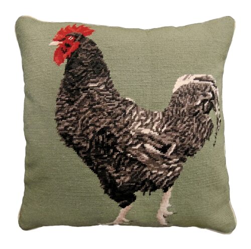 French Country Needlepoint Pillow