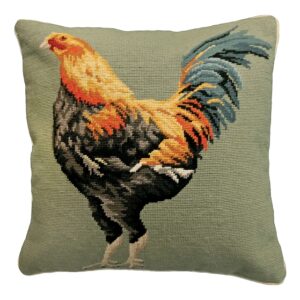 French Country Needlepoint Pillows