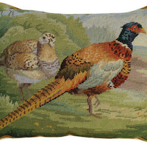 Pheasant I Needlepoint Pillow