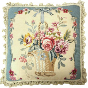 floral needlepoint