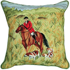 Rider and Horse Pillow